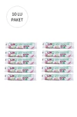 Büyük Boy Çöp Torbası 65 x 80 cm 10 Lu Rulo x 10 Paket = 100 Adet (Mavi) - 1