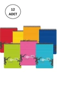 Gıpta Convex Bloknot A-4 Spiralli Pp Kapak 100 Yaprak Çizgili 12 Adet - 1