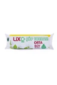 Orta Boy Çöp Torbası 55 x 60 cm 20 Li Rulo x 1 Paket = 20 Adet (Mavi) - 1