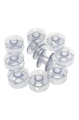 10 Adet Ev Tipi Makineler İçin Plastik Masura - 1