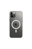 Iphone 13 Pro Kılıf Kamera Lens Korumalı Magsafe Destekli Şeffaf Darbe Emici Sert Kapak - 2