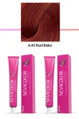 2 li Set Premium 6.45 Kızıl Bakır - Kalıcı Krem Saç Boyası 2 X 50 g Tüp - 1