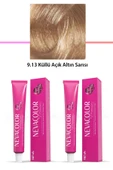 2 li Set Premium 9.13 Küllü Açık Altın Sarısı - Kalıcı Krem Saç Boyası 2 X 50 g Tüp - 1