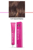 Premium 7.07 Gizemli Kahve - Kalıcı Krem Saç Boyası 50 g Tüp - 1
