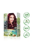 2 Paket Natural Beauty Amonyaksız Saç Boyası 3.66 Patlıcan Moru - 4