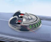 360° Dönebilen Yapışkanlı Numaratörlü Araç Telefon Tutucu - 5