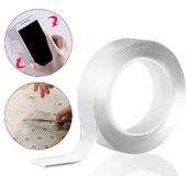 2m*3cm Çift Taraflı Şeffaf Bant 2 Metre - 1