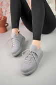 CH307 RT Tricot Kadın Ayakkabı GRI - 2