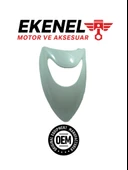 Honda Fizy 125 Far Çerçeve Beyaz | OEM Uyumlu Ön Far Kapağı - 1