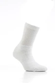 Profesyonel Basketbol Tenis Beyaz Unisex Havlu Spor Çorabı - 1