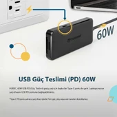 Transcend TS-HUB5C 2-Port Type-A,1-Port Type-C,1-Port PD,SD/MicroSD Gen 2 Type C HUB & Kart Okuyucu thumbnail 5