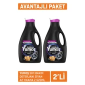 Yumoş Sıvı Bakım Deterjanı Siyah 42 Yıkama 2 x 2.52 L - 1