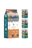 Somonlu Köpek Maması 15 kg + 3 Adet Konserve - 1