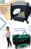 Baby Home 560 Golite 70x110 Bebek Oyun Parkı Yatak Sepet Beşik Sünger Yatak Hediye - 10