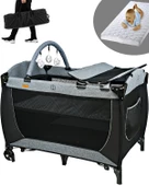 Baby Home 560 Golite 70x110 Bebek Oyun Parkı Yatak Sepet Beşik Sünger Yatak Hediye - 3
