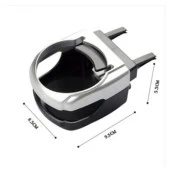 Oto Otomobil Araç Araba İçi Bardak Kutu İçecek Tutucu Yüksek Tip Aparat Klipsli - 4