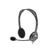 Logitech H111 Kablolu Kulak Üstü Kulaklık 981-000593 Siyah - 1