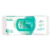 Prima Pampers Islak Havlu Mendil Aqua Pure 48 Yaprak Tekli Paket - 1