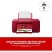 Canon Pixma G3470 RED Tanklı Yazıcı Tarayıcı Fotokopi - 3