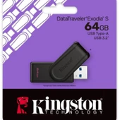 Kingston 64GB ExodiaS USB 3.2 Flash Bellek - DTXS/64GB - 3