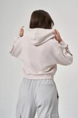 Exuma Kadın Fermuarlı Kum Rengi Sweatshirt 1529109-KUM - 6