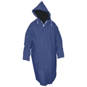 Hırsan Pvc Lüks Yağmurluk Pardesü Tipi Lacivert - 1