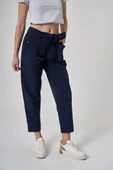 Exuma Kadın Lacivert Pantolon 1523067-LACİVERT - 3