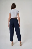 Exuma Kadın Lacivert Pantolon 1523067-LACİVERT - 7