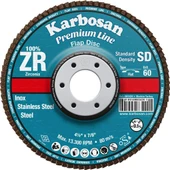 Karbosan 115x22x60 Kum Flap Disk ZR - Karbosan 983460 - 1