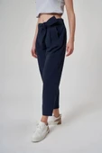 Exuma Kadın Lacivert Pantolon 1523067-LACİVERT - 5