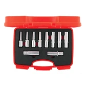 İzeltaş 10 Parça 1/2" Altı Köşe Derin Lokma Takımı - İzeltaş 1108006010 - 1