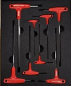 İzeltaş 8 Parça T Tipi Allen Anahtar Takımı - İzeltaş 4920008108 - 2