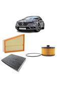 MAİS Renault Talisman 3lü Karbon Filtre Bakım Seti 1.3 Tce 2019 Sonrası Kit2101e thumbnail 1