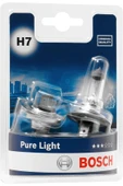 Bosch 12V H7 AMPUL PURE LİGHT ÇİFTLİ FAR AMPULU - 1