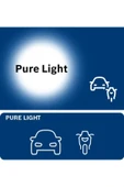 Bosch 12V H7 AMPUL PURE LİGHT ÇİFTLİ FAR AMPULU - 2