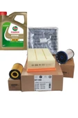 OEM Adoil Filtre Seti Vokswagen Golf 7 Jetta 3 lü Set+EDGE 5W30 4LT YAĞ 2023 thumbnail 2