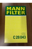 MANN HAVA FİLTRESİ C28043 Audi A3 30 TFSI (110BG) thumbnail 1