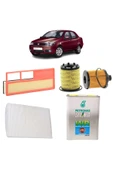 OPAR Fiat Albea 3plus Filtre Bakım Seti 1.3 Jtd Multijet 16v Selenia Petronas Yağlı 2002-2012 Kit1505c thumbnail 1