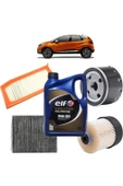 OEM Renault Captur 4Plus Karbon Filtre Bakım Seti 1.5 dCi Evolution Yağlı 2013-2020 KİT1020H thumbnail 1
