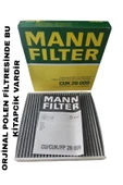 Mann Filters Volkswagen Golf Vıı 2.0 R 206kw 280hp Polen Kabin Filtresi Cuk26009 Mann Uyumlu thumbnail 3