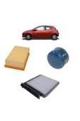 MAİS Renault Clio 3 3lü Filtre Bakım Seti 1.4-1.6 16 Valf 2005-2014 Kit1045a thumbnail 1