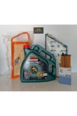 OEM Castrol Peugeot 206 1.4 Hdi Yağ Bakim Seti ve castrol edge 5w30 4lt motor yağ 2023 üretim thumbnail 1