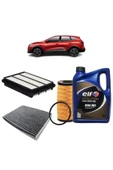 İthal Renault Kadjar 3plus Karbon Filtre Bakım Seti 1.5 Bluedci Elf Evolution Yağlı 2018 Sonrası Kit1153g thumbnail 1