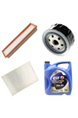 Renault Clio 2 1.5 DCi Filtre Bakım Seti 55-70-66-80-100 BG Model 2001-2010 thumbnail 1
