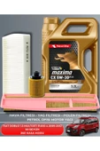 Petrol Ofisi FIAT DOBLO 1.3 MULTIJET EURO 4 2009-2010-2011-2012 75 BEYGİR FİLTRE - YAG BAKIM SETİ thumbnail 1