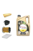 TOTAL Citroen C4 1.6 Dizel Yağ Bakım Seti + Quartz Ineo Ecs 5w-30 Partiküllü Motor Yağı 4 L thumbnail 1
