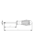 İzeltaş Tr10 Delikli Torx Uçlu Tornavida - İzeltaş 4776180010 - 2