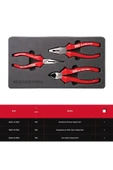 İzeltaş 160 mm Opak Pense Seti 3 Parça - İzeltaş 3020002003 - 1