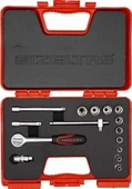 İzeltaş 1/4" 15 Parça Karbüratör Lokma Takımı - İzeltaş 1107006015 - 1