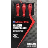 İzeltaş 7 Parça Opak Seri Tornavida Takımı - İzeltaş 4300008107 - 1